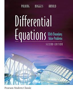 Differential Equations with Boundary Value Problems (Classic Version) 2nd 9780134689500 Front Cover
