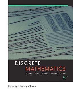 Discrete Mathematics (Classic Version) 5th 9780134689562 Front Cover