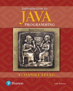 Introduction to Java Programming, Brief Version Plus Mylab Programming with Pearson EText -- Access Card Package 11th 9780134694504 Front Cover