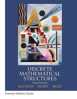 Discrete Mathematical Structures (Classic Version) 6th 9780134696447 Front Cover