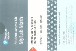 Introductory Algebra, Books a la Carte Edition, Plus Mylab Math -- 24 Month Access Card Package