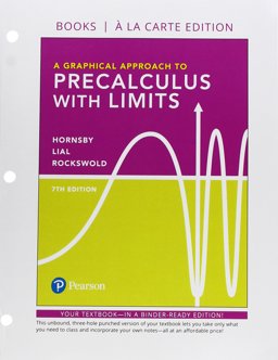 GRAPHICAL APPR.TO PRECALC.W/LIMITS (LL)  9780134698229 Front Cover