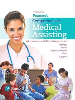 Pearson's Comprehensive Medical Assisting Plus MyHealthProfessionsLab with Pearson Etext -- Access Card Package 4th 2017 9780134699806 Front Cover