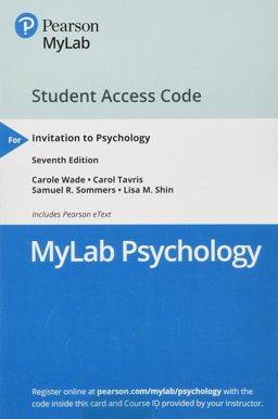 MyLab Psychology with Pearson EText -- Standalone Access Card -- for Invitation to Psychology