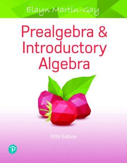 Prealgebra & Introductory Algebra:  9780134707631 Front Cover