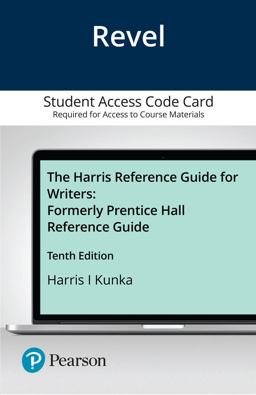 Revel for Harris Reference Guide for Writers -- Access Card 10th 9780134707938 Front Cover