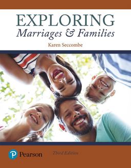 EXPLORING MARRIAGES+FAMILIES  9780134708201 Front Cover