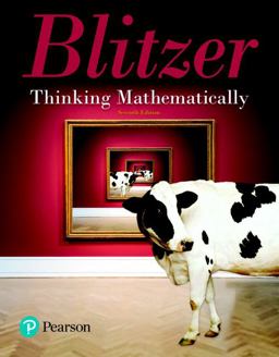 Thinking Mathematically + Mylab Math with Pearson EText