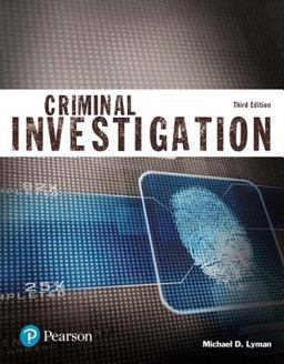 Criminal Investigation 3rd 9780134709291 Front Cover