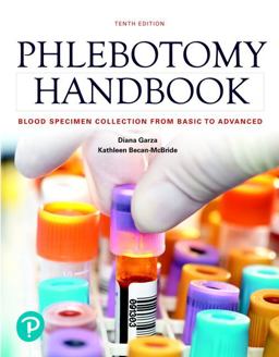 Phlebotomy Handbook:  9780134709321 Front Cover