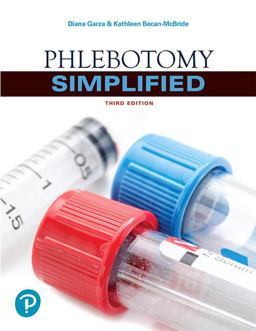 Phlebotomy Simplified:  9780134718347 Front Cover