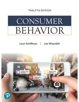 Consumer Behavior 12th 9780134734828 Front Cover