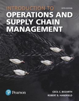 Introduction to Operations and Supply Chain Management 5th 9780134740607 Front Cover