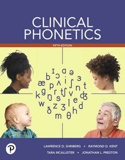 Clinical Phonetics 5th 9780134746142 Front Cover