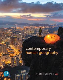 Contemporary Human Geography Plus MasteringGeography with Pearson EText -- Access Card Package