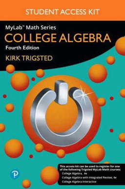 College Algebra -- Mylab Math with Pearson EText Access Code