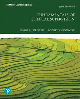 Fundamentals of Clinical Supervision 6th 9780134752518 Front Cover