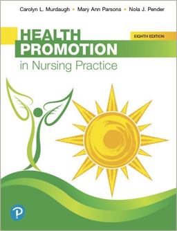 Health Promotion in Nursing Practice 8th 9780134754086 Front Cover