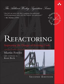 Refactoring Improving the Design of Existing Code 2nd 9780134757599 Front Cover