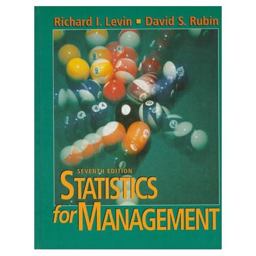 Statistics for Management Statistics for Management