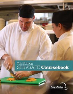 ServSafe CourseBook with Answer Sheet 7th 2017 9780134764214 Front Cover