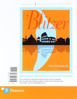 Trigonometry, Books a la Carte Edition Plus Mylab Math with EText -- 24-Month Access Card Package 2nd 9780134765426 Front Cover