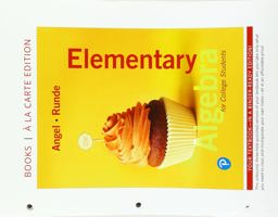 Elementary Algebra, Books a la Carte Edition