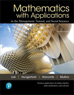 Mathematics with Applications in the Management, Natural, and Social Sciences