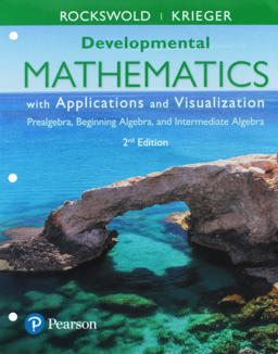 Developmental Mathematics with Applications and Visualization