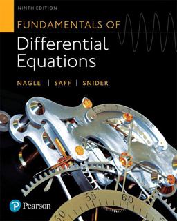 Fundamentals of Differential Equations Plus Mylab Math with Pearson EText -- 24-Month Access Card Package 9th 9780134768748 Front Cover