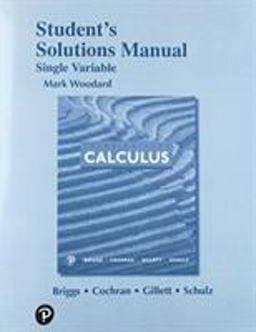 Student Solutions Manual for Single Variable Calculus 3rd 9780134770345 Front Cover