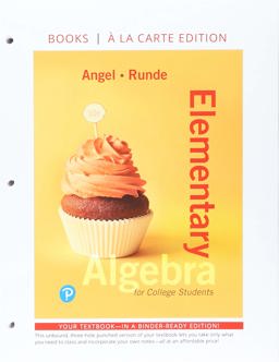 Elementary Algebra for College Students, Books a la Carte Edition Plus Mylab Math -- 24 Month Access Card Package Elementary Algebra for College Students, Books a la Carte Edition Plus Mylab Math -- 24 Month Access Card Package