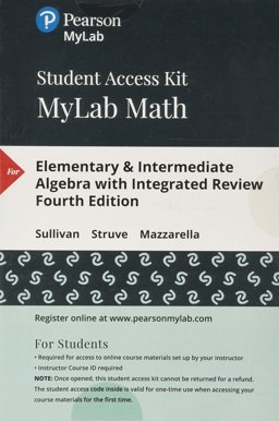 MyMathLab with Pearson EText -- Standalone Access Card -- for Elementary and Intermediate Algebra with Integrated Review