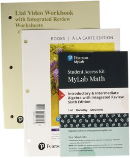 Introductory and Intermediate Algebra, Loose-Leaf Version with Integrated Review and Worksheets Plus Mylab Math -- Access Card Package