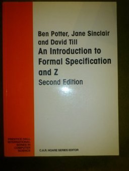 Introduction to Formal Specification and Z  9780134787022 Front Cover