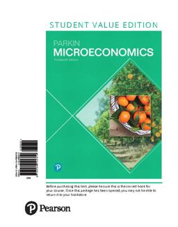 Microeconomics, Student Value Edition
