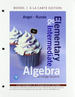 Elementary and Intermediate Algebra for College Students, Books a la Carte Edition