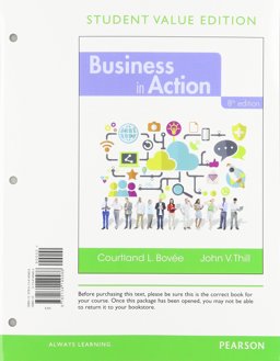 Business in Action, Student Value Edition Plus 2017 MyBizLab with Pearson EText -- Access Card Package
