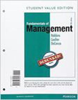 Fundamentals of Management, Student Value Edition Plus 2017 MyManagementLab with Pearson EText -- Access Card Package