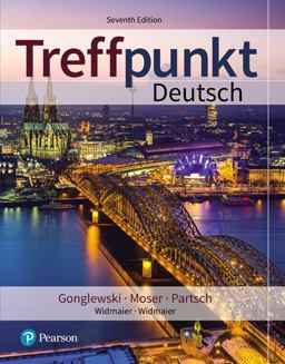 Treffpunkt Deutsch 7th 9780134797120 Front Cover