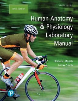 Human Anatomy and Physiology Laboratory Manual, Main Version 12th 9780134806358 Front Cover