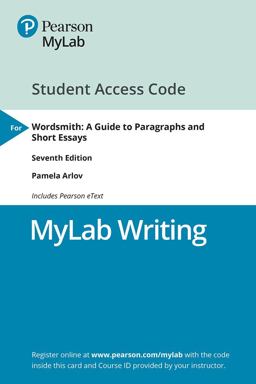 MyLab Writing with Pearson EText Access Code for Wordsmith