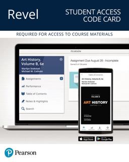 Revel for Art History, Volume B -- Access Card
