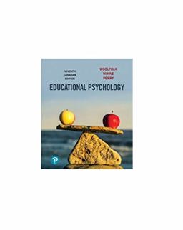 Educational Psychology 7th 9780134832210 Front Cover