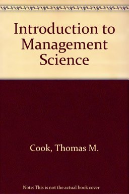 Introduction to Management Science Introduction to Management Science