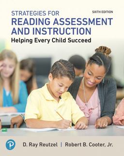 Strategies for Reading Assessment and Instruction Helping Every Child Succeed, Mylab Education with Enhanced Pearson EText -- Access Card Package 6th 9780134863603 Front Cover