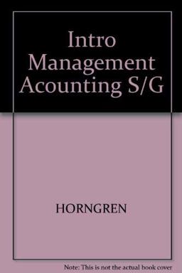Introduction to Management Accounting