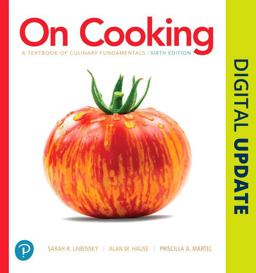 On Cooking Plus Mylab Culinary and Pearson Kitchen Manager with Pearson EText -- Access Card Package
