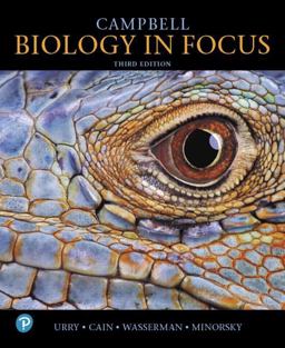 Campbell Biology in Focus Plus Mastering Biology with Pearson EText -- Access Card Package 3rd 9780134875040 Front Cover