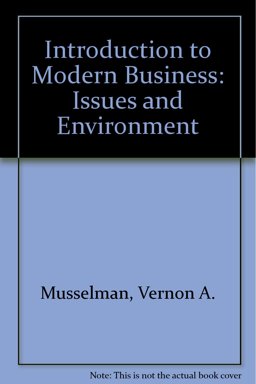 Introduction to Modern Business